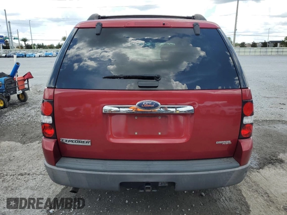 2006 Ford Explorer XLS with VIN 1FMEU62E46UA82351, listed as a Copart auction lot 62158805 with 166,860 mi miles and Salvage title. Bid and sale history available at DreamBid. Image 6.