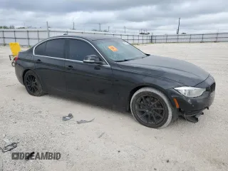2018 BMW 3 Series 328d with VIN WBA8E5C59JA507626, listed as a Copart auction lot 71957104 with Not provided miles and Salvage title. Bid and sale history available at DreamBid. Image 4.