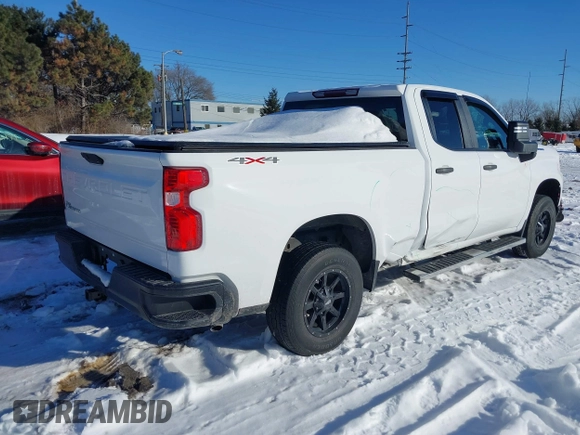 2021 Chevrolet Silverado 1500 Work Truck with VIN 1GCRYAEF8MZ114090, listed as a IAAI auction lot 41312489 with 41,274 mi miles and . Bid and sale history available at DreamBid. Image 4.
