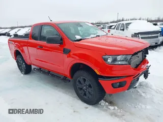 2021 Ford Ranger XL with VIN 1FTER1FH6MLD72767, listed as a IAAI auction lot 41472615 with 64,130 mi miles. Bid and sale history available at carsss.com. Image 1.