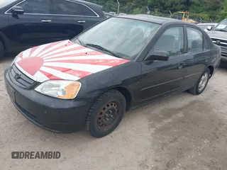 2001 Honda Civic LX z VIN 2HGES16541H612807, wystawiony jako IAAI lot #42447729 z przebiegiem 225 886 mil mil oraz . Historia ofert i sprzedaży dostępna na DreamBid. Obrazek 2.