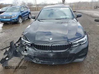 2021 BMW 3 Series 330i xDrive with VIN 3MW5R7J07M8C02992, listed as a Copart auction lot 50254725 with 71,901 mi miles and Salvage Title. Bid and sale history available at carsss.com. Image 5.