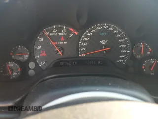 2002 Chevrolet Corvette Z06 with VIN 1G1YY12S025125563, listed as a Copart auction lot 73230004 with 93,851 mi miles and Salvage Title. Bid and sale history available at carsss.com. Image 9.