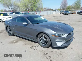2021 Ford Mustang EcoBoost z VIN 1FA6P8TH2M5138000, wystawiony jako IAAI lot #41994849 z przebiegiem 41 024 mil mil oraz . Historia ofert i sprzedaży dostępna na DreamBid. Obrazek 1.