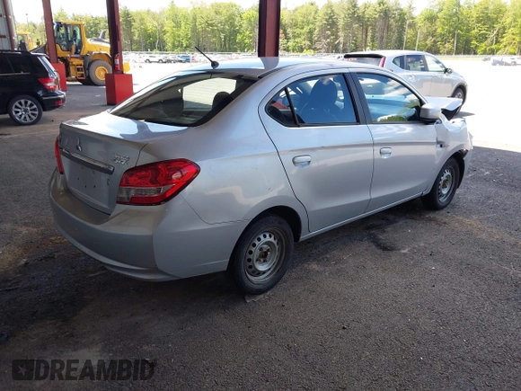 2017 Mitsubishi Mirage ES z VIN ML32F3FJ8HH000904, wystawiony jako IAAI lot #42390487 z przebiegiem 99 137 mil mil oraz . Historia ofert i sprzedaży dostępna na DreamBid. Obrazek 4.