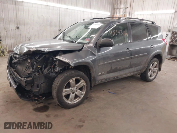 2010 Toyota RAV4 Sport with VIN JTMRF4DV4A5025362, listed as a IAAI auction lot 41834326 with Not Provided miles. Bid and sale history available at carsss.com. Image 2.