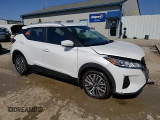 2024 Nissan Kicks SV with VIN 3N1CP5CV4RL473237, listed as a Copart auction lot 49705405 with 19,768 mi miles and Salvage Title. Bid and sale history available at DreamBid. Image 4.