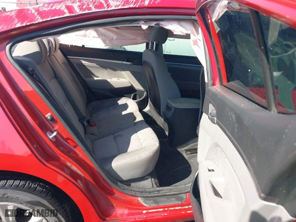 2019 Hyundai Elantra SEL with VIN 5NPD84LF6KH448542, listed as a IAAI auction lot 41661274 with 86,870 mi miles. Bid and sale history available at carsss.com. Image 8.