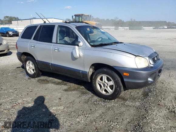 2003 Hyundai Santa Fe GLS with VIN KM8SC13E93U521854, listed as a Copart auction lot 74481814 with 242,069 mi miles and Salvage Title. Bid and sale history available at carsss.com. Image 4.