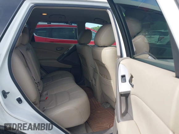 2014 Nissan Murano S with VIN JN8AZ1MW6EW506035, listed as a IAAI auction lot 42194399 with 212,952 mi miles and . Bid and sale history available at DreamBid. Image 8.
