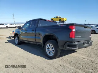 2019 Chevrolet Silverado 1500 Custom with VIN 1GCRYBEH8KZ372128, listed as a Copart auction lot 61106394 with 24,289 mi miles and Salvage Title. Bid and sale history available at DreamBid. Image 2.
