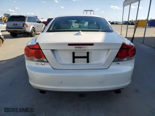 2007 Volvo C70 with VIN YV1MC68237J022963, listed as a Copart auction lot 51947535 with 160,258 mi miles and Salvage Title. Bid and sale history available at carsss.com. Image 6.