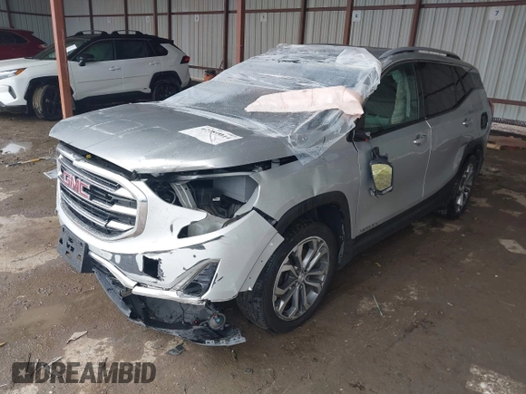 2020 GMC Terrain SLT z VIN 3GKALPEXXLL245121, wystawiony jako IAAI lot #42184014 z przebiegiem 110 011 mil mil oraz . Historia ofert i sprzedaży dostępna na DreamBid. Obrazek 6.