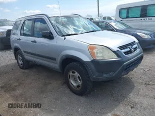 2004 Honda CR-V LX with VIN SHSRD68444U205035, listed as a IAAI auction lot 42036509 with 223,519 mi miles and . Bid and sale history available at carsss.com. Image 1.