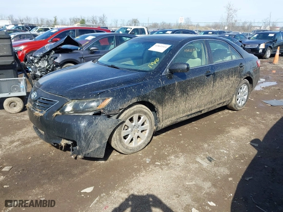 2007 Toyota Camry CE with VIN JTNBE46KX73124355, listed as a IAAI auction lot 41861515 with 221,385 mi miles. Bid and sale history available at carsss.com. Image 17.