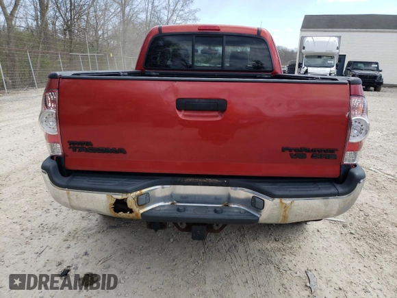 2006 Toyota Tacoma PreRunner with VIN 5TETU62N16Z268089, listed as a Copart auction lot 54245805 with 211,728 mi miles and Clean Title. Bid and sale history available at carsss.com. Image 6.