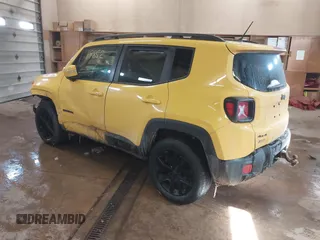 2017 Jeep Renegade Latitude with VIN ZACCJBBB5HPF12072, listed as a IAAI auction lot 41619852 with 106,753 mi miles. Bid and sale history available at carsss.com. Image 3.
