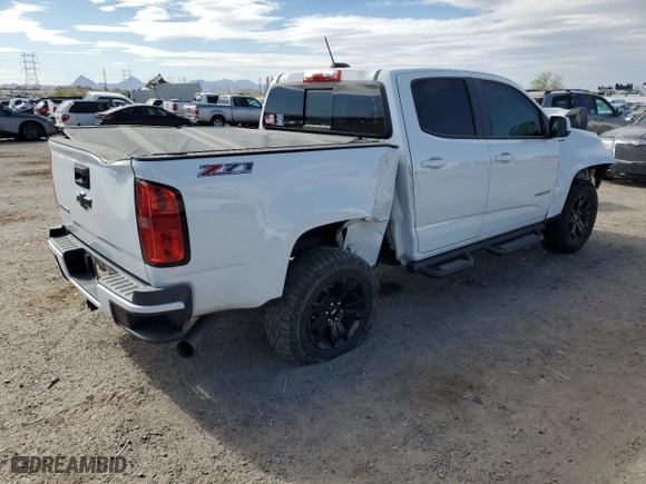 2018 Chevrolet Colorado 4WD Z71 with VIN 1GCPTDE18J1100261, listed as a Copart auction lot 51179945 with 21,580 mi miles and Salvage Title. Bid and sale history available at carsss.com. Image 3.