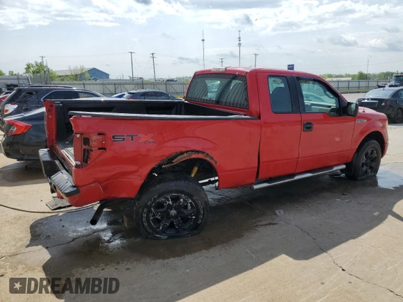 2010 Ford F-150 XL with VIN 1FTEX1EW9AFA16684, listed as a Copart auction lot 54856885 with 168,698 mi miles and Non repairable. Bid and sale history available at DreamBid. Image 3.