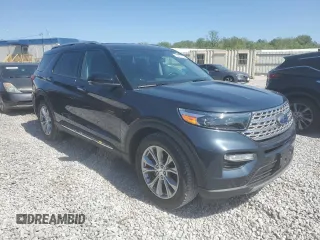 2022 Ford Explorer Limited with VIN 1FMSK7FH5NGA64411, listed as a Copart auction lot 53091785 with 49,971 mi miles and Salvage Title. Bid and sale history available at carsss.com. Image 4.