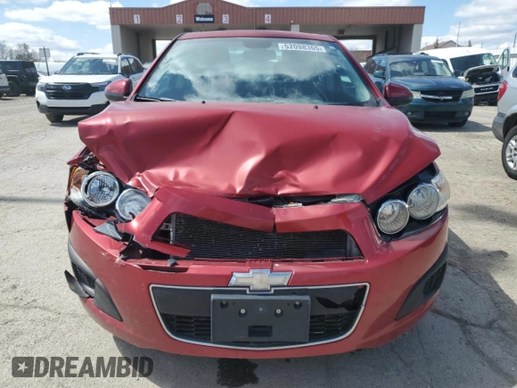 2012 Chevrolet Sonic LT z VIN 1G1JD5SB1C4160396, wystawiony jako Copart lot #52098365 z przebiegiem 125 733 mil mil oraz Szkoda całkowita • Salvage title. Historia ofert i sprzedaży dostępna na DreamBid. Obrazek 5.