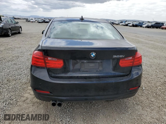 2014 BMW 3 Series 328i with VIN WBA3C1C53EK117372, listed as a Copart auction lot 51845745 with 96,336 mi miles and Salvage Title. Bid and sale history available at carsss.com. Image 6.