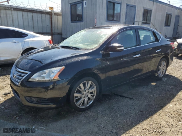 2013 Nissan Sentra SR with VIN 3N1AB7AP5DL758043, listed as a Copart auction lot 49636155 with 159,721 mi miles and Clean Title. Bid and sale history available at carsss.com. Image 1.