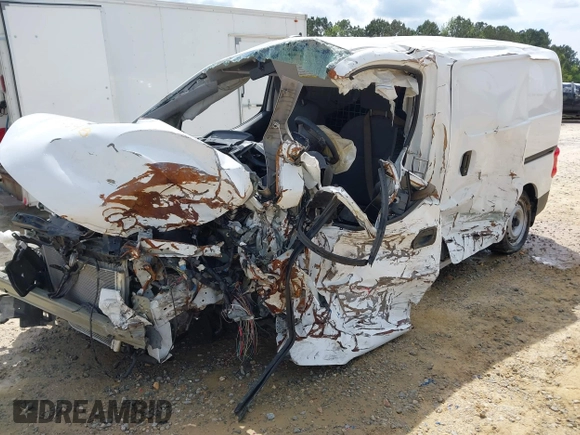 2021 Nissan NV200 Compact Cargo SV with VIN 3N6CM0KN9MK695343, listed as a IAAI auction lot 35744848 with 1 mi miles. Bid and sale history available at carsss.com. Image 6.