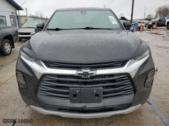 2021 Chevrolet Blazer LT with VIN 3GNKBCRSXMS573857, listed as a Copart auction lot 47484825 with 62,443 mi miles and Salvage Title. Bid and sale history available at carsss.com. Image 5.