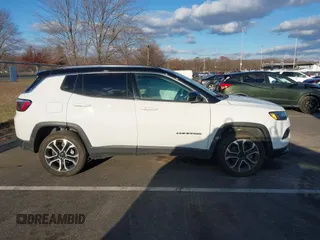 2022 Jeep Compass (RED) Edition with VIN 3C4NJDCB6NT190971, listed as a IAAI auction lot 40974185 with 37,014 mi miles. Bid and sale history available at carsss.com. Image 13.