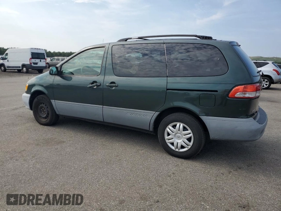 2002 Toyota Sienna LE with VIN 4T3ZF13C52U496378, listed as a Copart auction lot 64491614 with 176,441 mi miles and Clean Title. Bid and sale history available at carsss.com. Image 2.