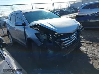 2013 Hyundai Santa Fe 2.0T Sport with VIN 5XYZUDLA7DG096524, listed as a IAAI auction lot 41531924 with 76,876 mi miles. Bid and sale history available at carsss.com. Image 1.
