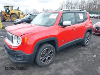 2015 Jeep Renegade Limited with VIN ZACCJBDT7FPB28670, listed as a IAAI auction lot 41950464 with 142,018 mi miles and . Bid and sale history available at DreamBid. Image 17.