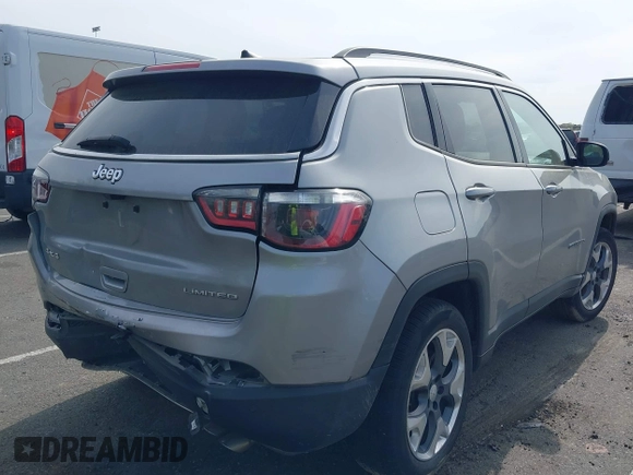 2021 Jeep Compass Limited with VIN 3C4NJDCBXMT528015, listed as a IAAI auction lot 42113829 with 72,325 mi miles and . Bid and sale history available at DreamBid. Image 4.
