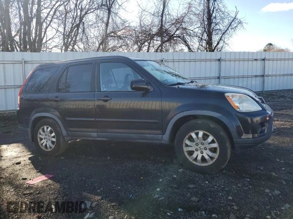 2005 Honda CR-V EX SE with VIN JHLRD78975C026174, listed as a Copart auction lot 86783814 with 208,498 mi miles and Clean Title. Bid and sale history available at carsss.com. Image 4.