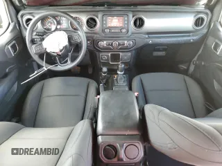 2019 Jeep Wrangler Unlimited Sport with VIN 1C4HJXDG6KW690966, listed as a Copart auction lot 62450355 with 55,576 mi miles and Salvage title. Bid and sale history available at DreamBid. Image 8.