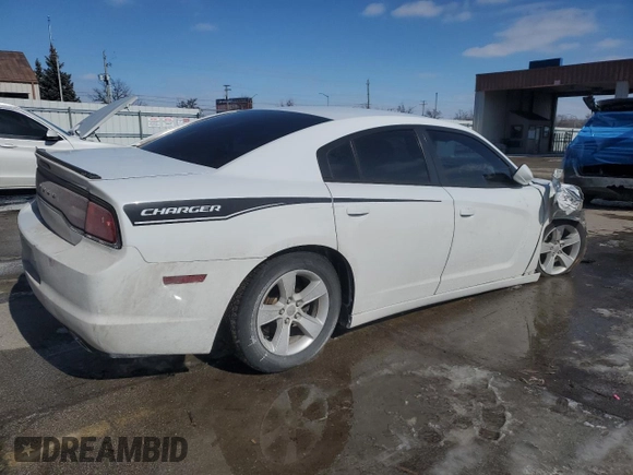 2014 Dodge Charger SE with VIN 2C3CDXBG2EH126288, listed as a Copart auction lot 46084785 with 141,776 mi miles and Salvage Title. Bid and sale history available at DreamBid. Image 3.