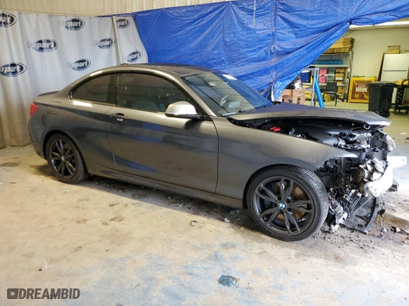 2017 BMW 2 Series M240i with VIN WBA2G1C36HV639057, listed as a Copart auction lot 72171303 with 70,708 mi miles. Bid and sale history available at carsss.com. Image 4.