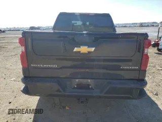 2023 Chevrolet Silverado 1500 Custom with VIN 3GCPDBEK1PG114913, listed as a Copart auction lot 45879175 with Not Provided miles and Salvage Title. Bid and sale history available at DreamBid. Image 6.