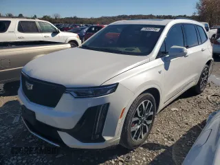 2023 Cadillac XT6 AWD Sport with VIN 1GYKPHRS9PZ162443, listed as a Copart auction lot 78462734 with 19,042 mi miles and Salvage Title. Bid and sale history available at carsss.com. Image 1.