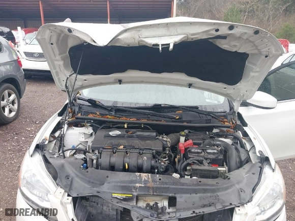 2014 Nissan Sentra SV with VIN 3N1AB7APXEL608866, listed as a IAAI auction lot 41557136 with 119,415 mi miles. Bid and sale history available at carsss.com. Image 10.