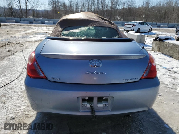 2005 Toyota Solara SE с VIN 4T1FA38PX5U046814, выставлен на аукционе Copart как лот 46029285 с пробегом 72 788 миль миль и На запчасти • Non repairable. История ставок и продаж доступна на DreamBid. Изображение 6.