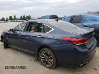 2016 Hyundai Genesis 3.8L with VIN KMHGN4JE9GU106530, listed as a Copart auction lot 61331304 with 0 mi miles and Salvage Title. Bid and sale history available at carsss.com. Image 2.