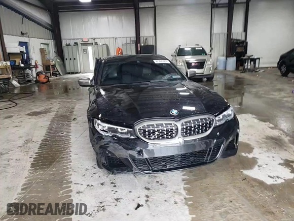 2022 BMW 3 Series M340i xDrive with VIN 3MW5U9J00N8C32315, listed as a Copart auction lot 72268484 with 37,081 mi miles and Salvage Title. Bid and sale history available at carsss.com. Image 13.