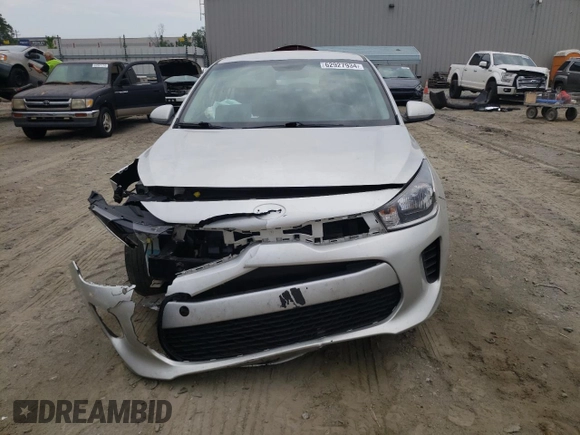 2020 Kia Rio S with VIN 3KPA24AD2LE297081, listed as a Copart auction lot 62927934 with 163,611 mi miles and Salvage Title. Bid and sale history available at carsss.com. Image 5.