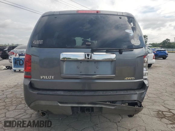 2013 Honda Pilot EX-L with VIN 5FNYF4H62DB061360, listed as a Copart auction lot 64171285 with 115,185 mi miles and Salvage title. Bid and sale history available at DreamBid. Image 6.