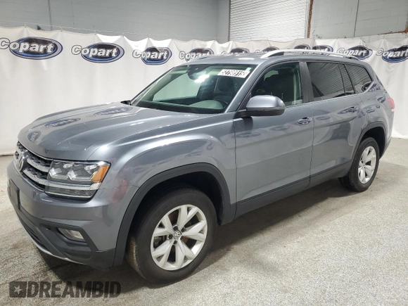 2018 Volkswagen Atlas SE z VIN 1V2LR2CA9JC582181, wystawiony jako Copart lot #52798915 z przebiegiem 89 066 mil mil oraz Czysty tytuł • Clean title. Historia ofert i sprzedaży dostępna na DreamBid. Obrazek 1.