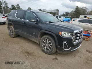 2021 GMC Acadia SLE with VIN 1GKKNKLA9MZ215439, listed as a Copart auction lot 44989935 with 54,035 mi miles and Salvage Title. Bid and sale history available at DreamBid. Image 4.