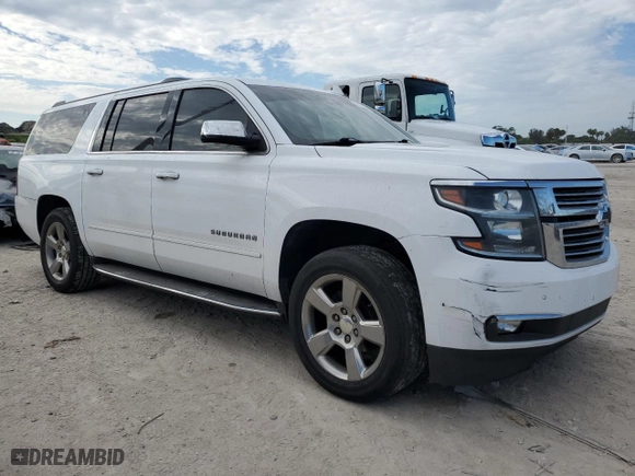2020 Chevrolet Suburban Premier with VIN 1GNSCJKCXLR208102, listed as a Copart auction lot 86571624 with 246,214 mi miles and Non Repairable. Bid and sale history available at carsss.com. Image 4.