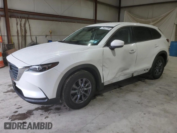 2021 Mazda CX-9 Sport with VIN JM3TCBBY9M0520830, listed as a Copart auction lot 79437754 with 40,082 mi miles and Salvage Title. Bid and sale history available at DreamBid. Image 1.